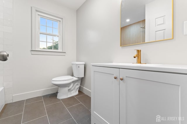 4 Hickory Trl, Flemington, NJ 08822 - full bath featuring vanity, tile patterned flooring, and  shower combination