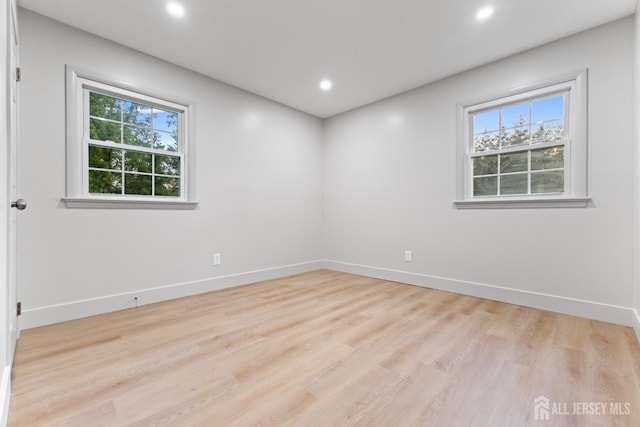 4 Hickory Trl, Flemington, NJ 08822 - empty room with recessed lighting and light wood-style floors