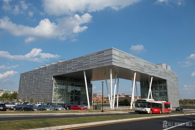 view of uncovered parking lot