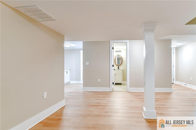 32 Campbell Ave, Edison, NJ 08817 - interior space with light wood finished floors and baseboards
