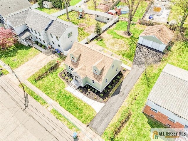 32 Campbell Ave, Edison, NJ 08817 - aerial perspective of suburban area