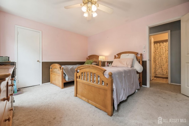 3 Pond View Dr, Plainsboro, NJ 08536 - bedroom featuring carpet floors and a ceiling fan