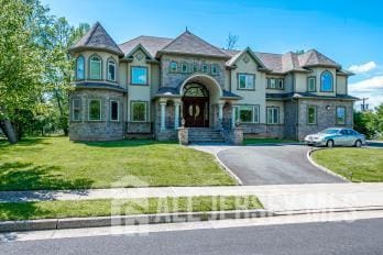 87 Ellmyer Rd, Edison, NJ 08820 - view of front of house featuring a front lawn