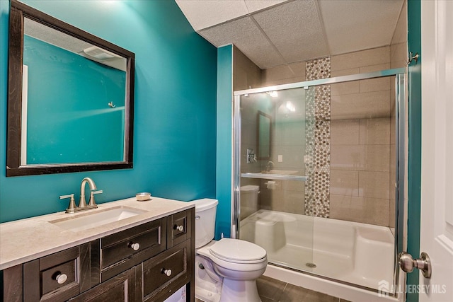 87 Ellmyer Rd, Edison, NJ 08820 - full bath featuring a shower stall and vanity