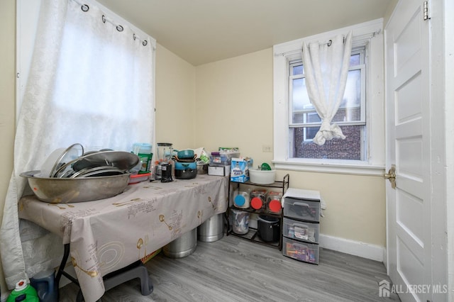 109 Washington St, Perth Amboy, NJ 08861 - interior space featuring wood finished floors and baseboards
