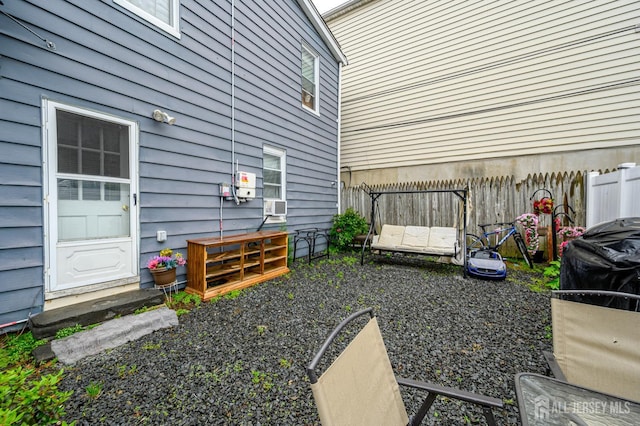 109 Washington St, Perth Amboy, NJ 08861 - view of yard with cooling unit
