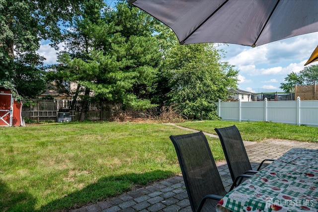 6 Dundar Rd, Edison, NJ 08817 - fenced backyard featuring a patio