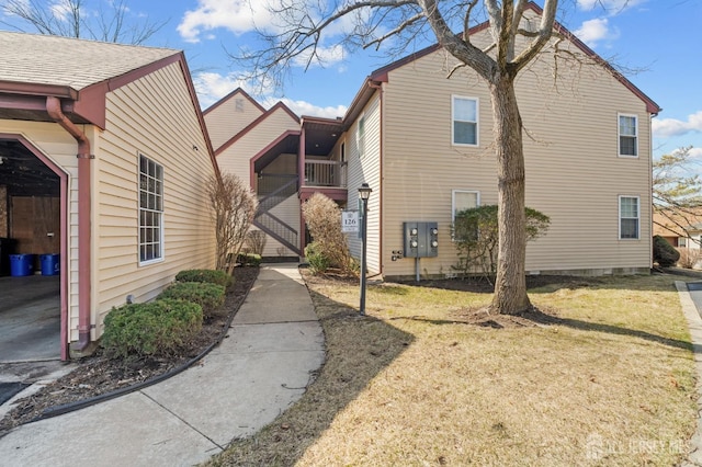 126 Concordia Cir Unit F, Monroe, NJ 08831 - view of property exterior with a lawn