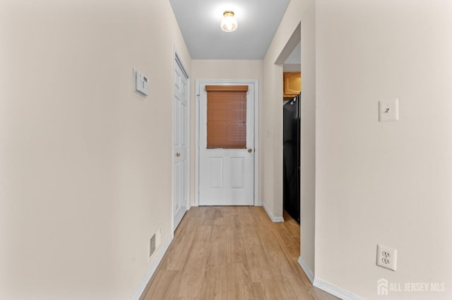 126 Concordia Cir Unit F, Monroe, NJ 08831 - corridor featuring light wood finished floors and baseboards