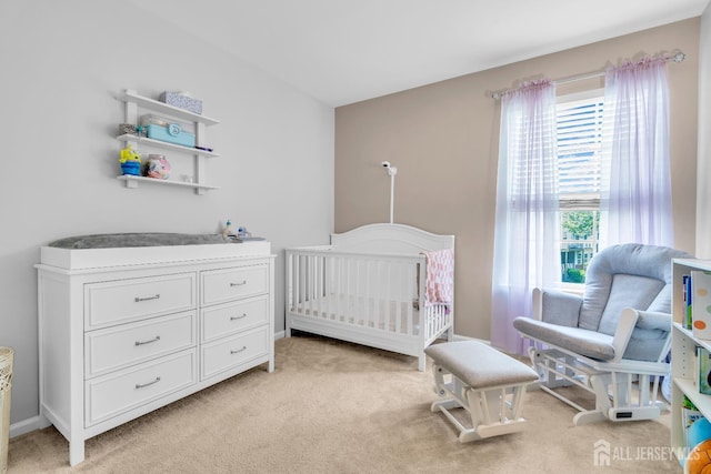 2207 Timber Ridge Ct, Sayreville, NJ 08859 - bedroom with a nursery area and light colored carpet