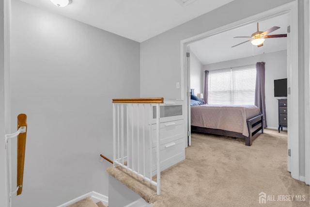 2207 Timber Ridge Ct, Sayreville, NJ 08859 - bedroom featuring light colored carpet and a ceiling fan