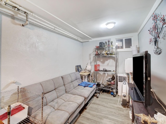 381 Keene St, Perth Amboy, NJ 08861 - living area featuring wood finished floors