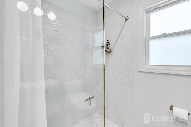 24 Bentley Rd, Monroe, NJ 08831 - bathroom with healthy amount of natural light and a tile shower