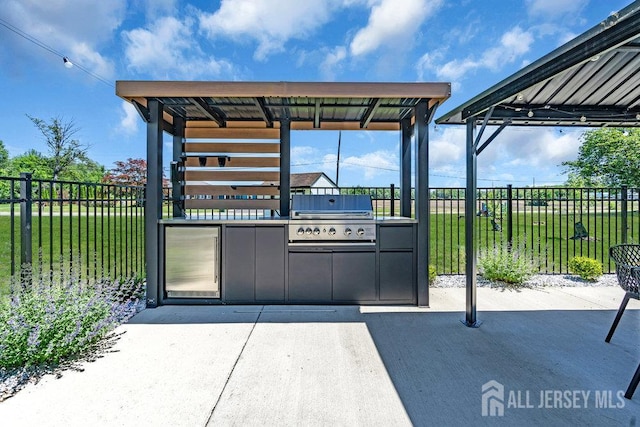 24 Bentley Rd, Monroe, NJ 08831 - view of community with exterior kitchen and a patio area