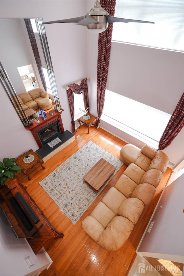 19 Crescent Rd, Old Bridge, NJ 08857 - living room featuring wood finished floors