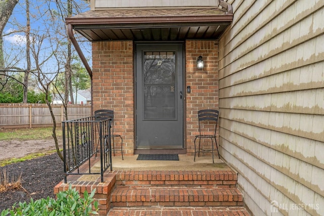 1 Pheasant Run, Edison, NJ 08820 - entrance to property with fence and brick siding