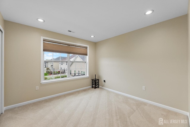 55 Dahlia Ct, Piscataway, NJ 08854 - unfurnished room featuring carpet floors and recessed lighting