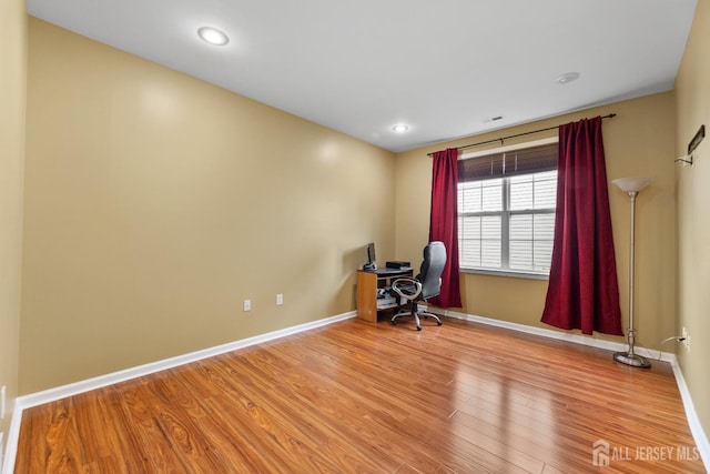 55 Dahlia Ct, Piscataway, NJ 08854 - unfurnished office featuring wood finished floors and recessed lighting