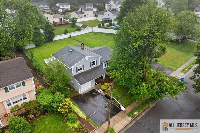 34 Connor Ave, Metuchen, NJ 08840 - aerial view of residential area
