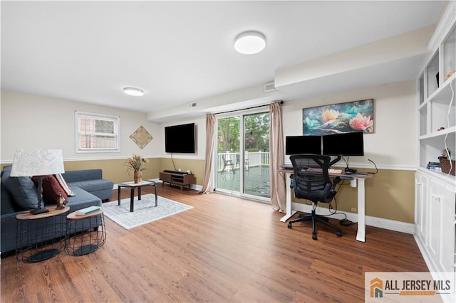 34 Connor Ave, Metuchen, NJ 08840 - office with wood finished floors