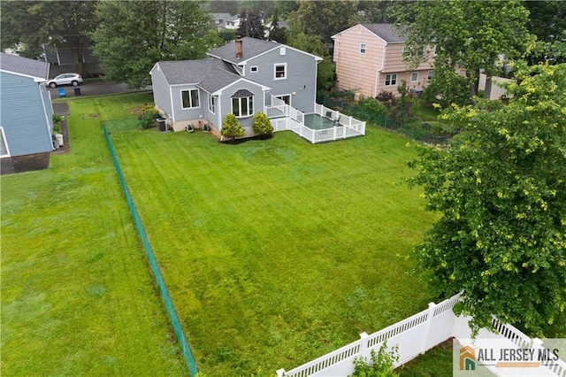 34 Connor Ave, Metuchen, NJ 08840 - aerial view of property and surrounding area