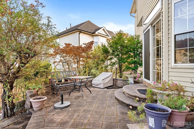 view of patio / terrace with outdoor dining space