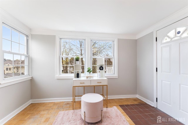 334 Hillcrest Ave, Plainfield, NJ 07062 - entryway featuring baseboards