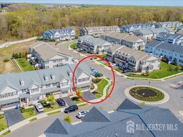 58 Begonia Ln, Monroe, NJ 08831 - aerial view of residential area with a forest