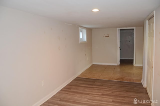 179 Decker Pl, Woodbridge Proper, NJ 07095 - spare room with wood finished floors and recessed lighting