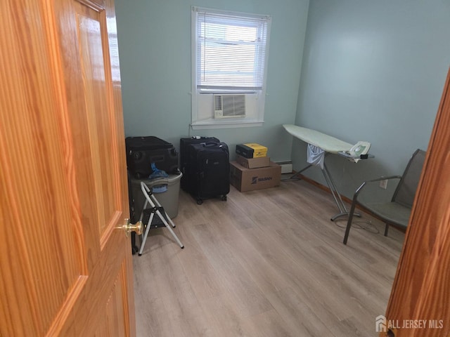 533 W Side Ave W, Perth Amboy, NJ 08861 - office space with wood finished floors and cooling unit
