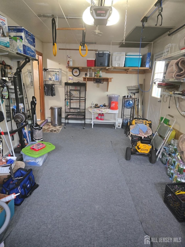 533 W Side Ave W, Perth Amboy, NJ 08861 - storage area featuring a garage