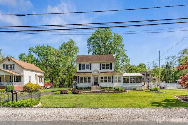 229 Greenbrook Rd, Green Brook, NJ 08812 - view of front of property featuring a sunroom