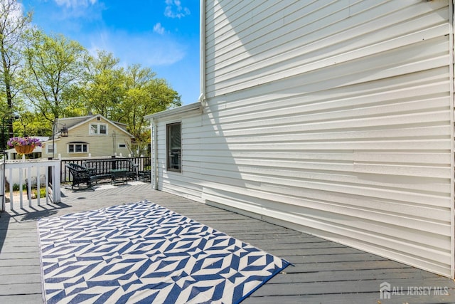 229 Greenbrook Rd, Green Brook, NJ 08812 - view of wooden deck