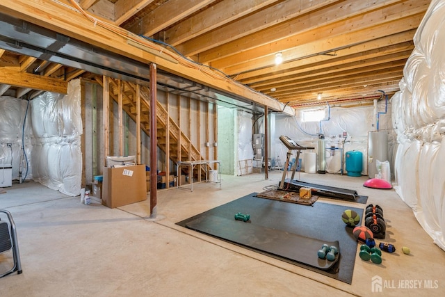 view of exercise room