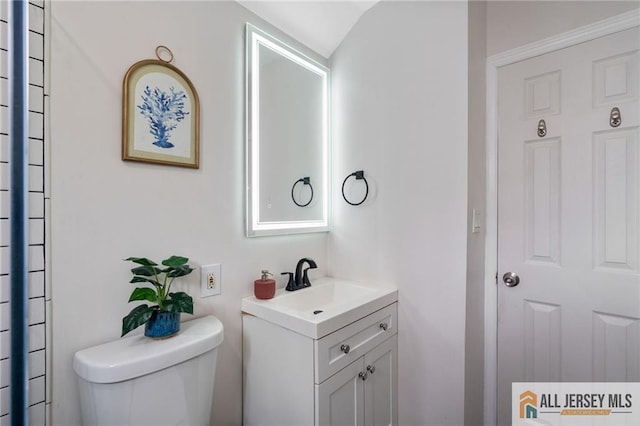 119 Brown Ave, Iselin, NJ 08830 - bathroom with vanity and toilet