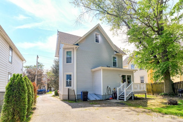 39 Riva Ave, Milltown, NJ 08850 - back of house