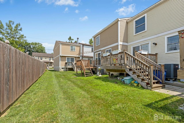 675 Bound Brook Rd Unit C0019, Dunellen, NJ 08812 - rear view of property with a wooden deck and a residential view
