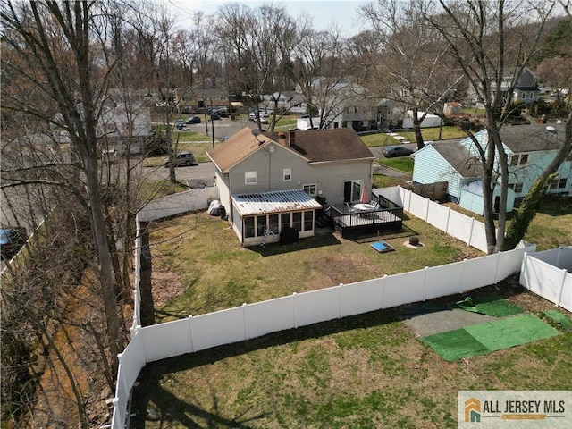 182 Columbia Ave, North Plainfield, NJ 07060 - aerial perspective of suburban area