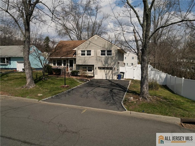 182 Columbia Ave, North Plainfield, NJ 07060 - tri-level home with a garage and driveway