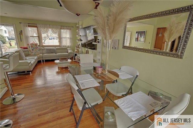 182 Columbia Ave, North Plainfield, NJ 07060 - dining room with wood finished floors