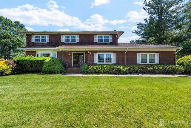 85 Hidden Lake Dr, North Brunswick, NJ 08902 - traditional-style house featuring a front yard