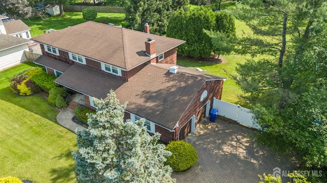 85 Hidden Lake Dr, North Brunswick, NJ 08902 - view of subject property featuring a tree filled landscape