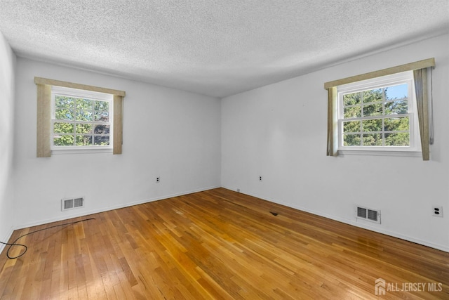 85 Hidden Lake Dr, North Brunswick, NJ 08902 - unfurnished room with light wood finished floors, healthy amount of natural light, and a textured ceiling