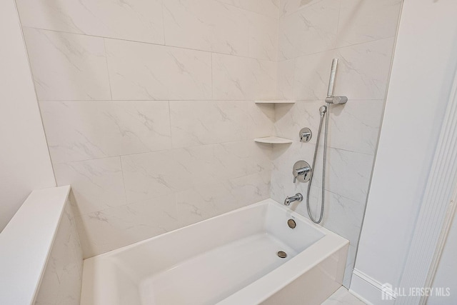 view of full bathroom