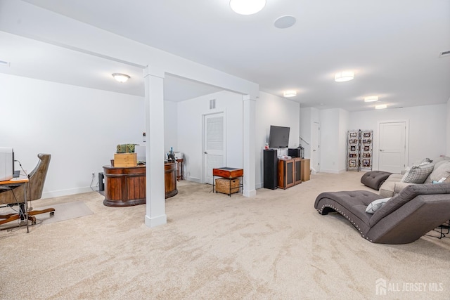 85 Valentino Dr, Old Bridge, NJ 08875 - living room with carpet floors