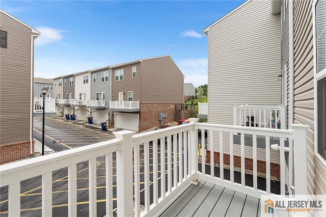 1604 English Ln, Sayreville, NJ 08859 - deck with a residential view