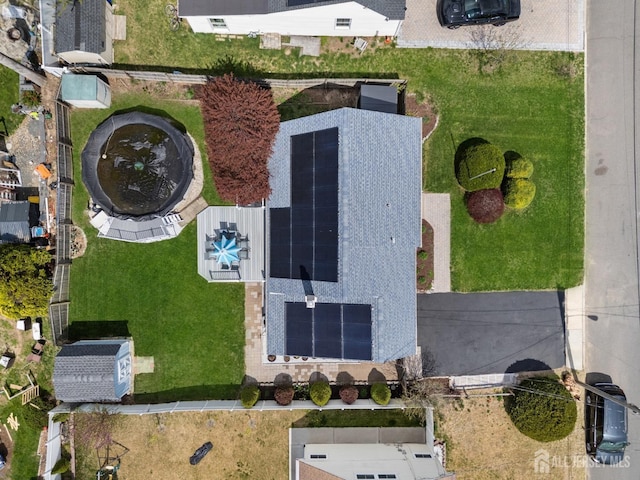 aerial view of property's location