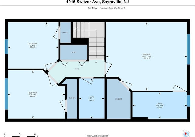 1915 Switzer Ave, Parlin, NJ 08859 - floor plan / room layout