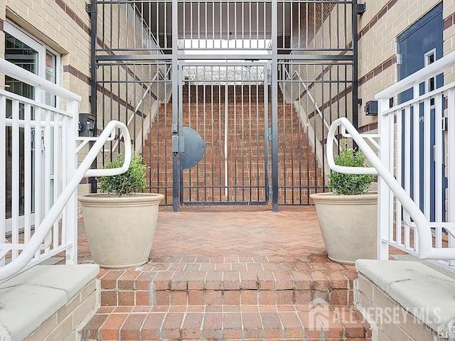 view of gate with an exterior structure