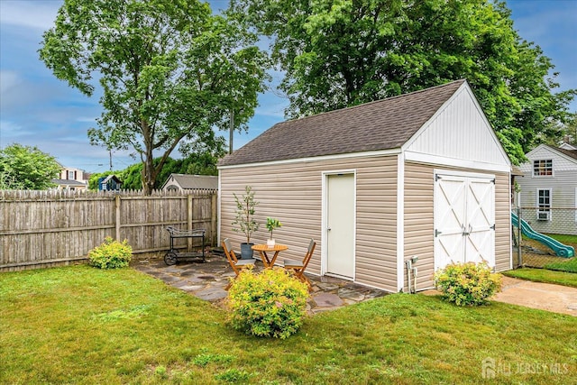 9 Sedgwick St, Jamesburg, NJ 08831 - view of shed